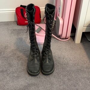 Timberland Black Women's Combat Boots